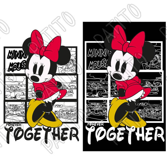 102 TOGETHER FOREVER LOVE MINNIE MOUSE