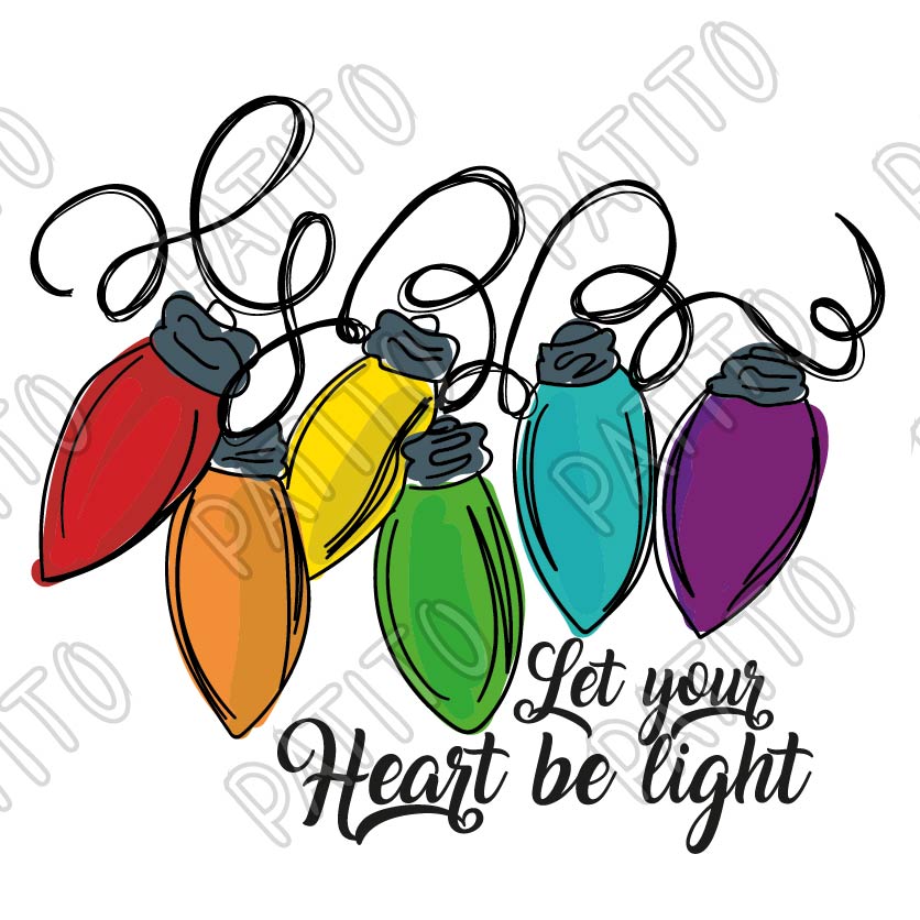 107 LET YOU HEART BE LIGHT LUCES NAVIDAD