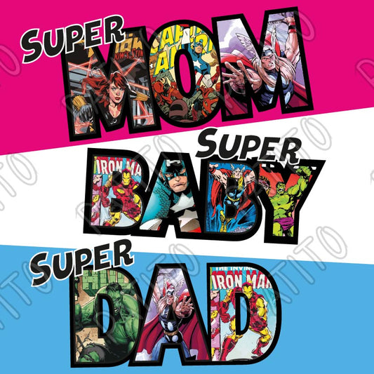 10 super mom, baby, dad heroes