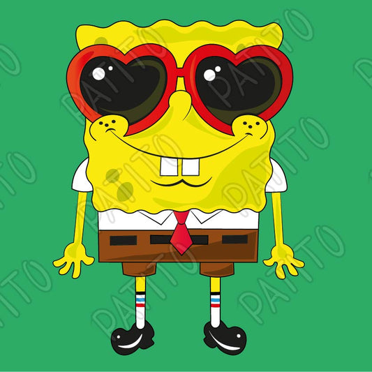 10 bob esponja lentes