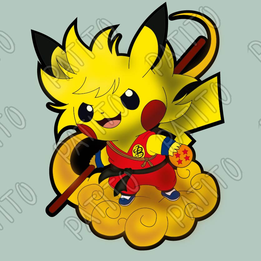 112 pikachu dragon ball