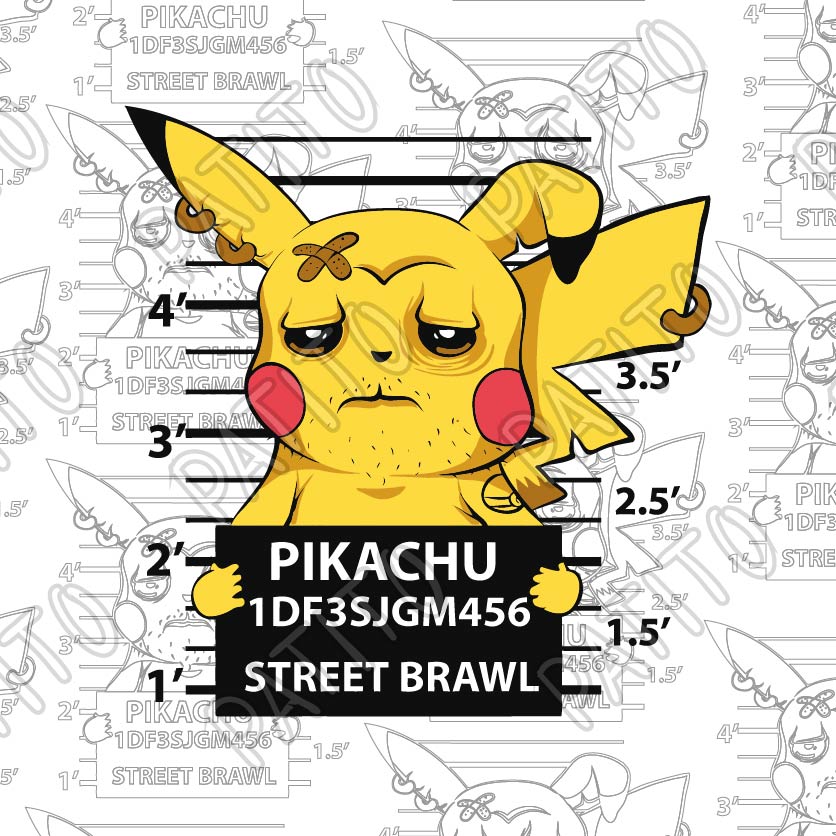 123 PiKACHU PRESIDIARIO