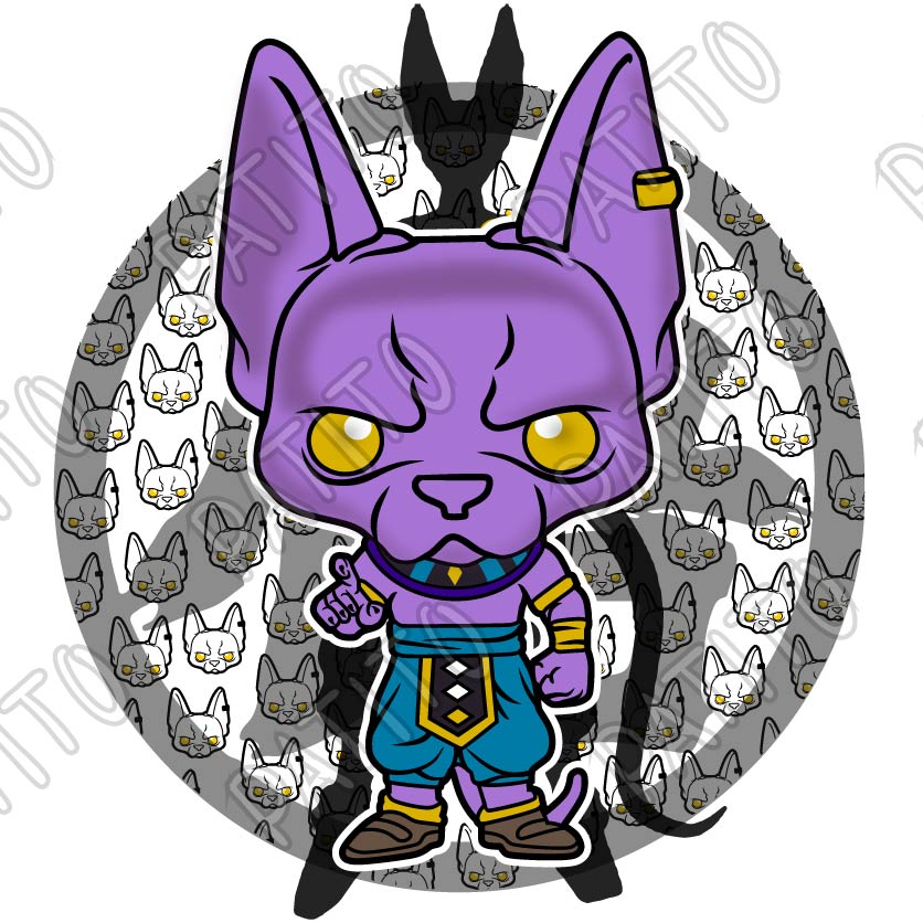 13 BEERUS DRAGON BALL