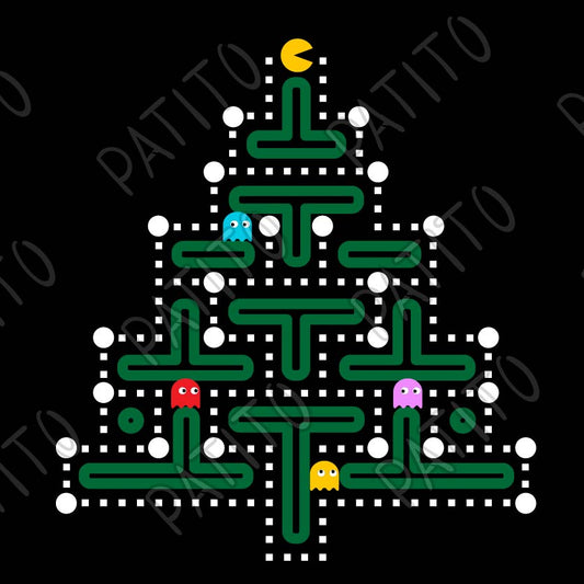 140 PACMAN ARBOL DE NAVIDAD