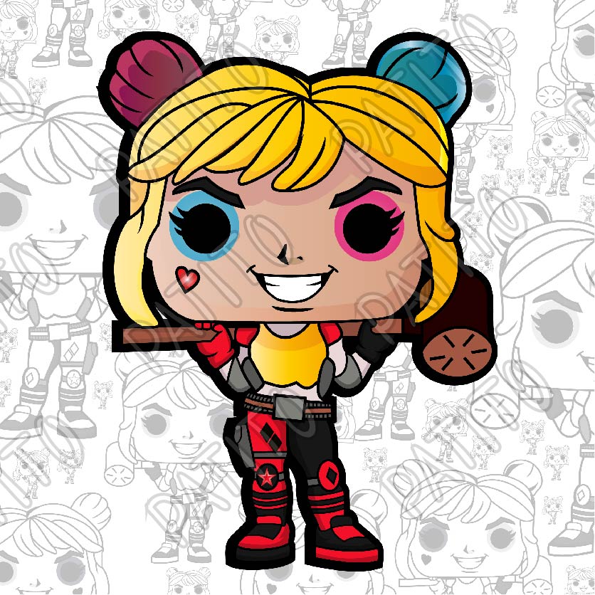 14 HARLEY QUEEN FUNKO