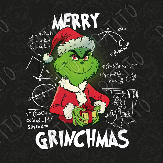 150 PLAN GRINCH NAVIDAD VECTOR CHRISTMAS BLACK