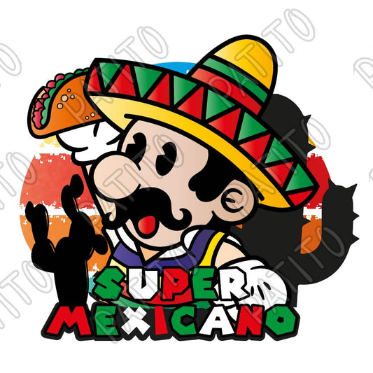 16 MARIO BROS MEXICANO CHINGON