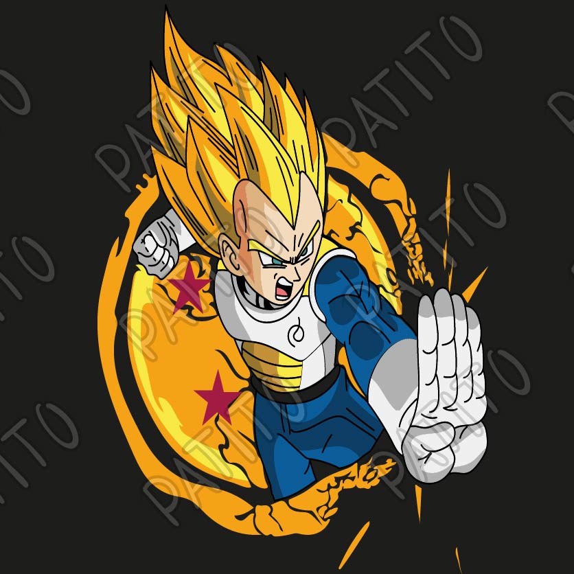 168 VEGETA DRAGON BALL SAIYAYIN