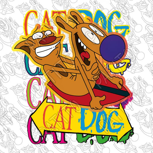 16 CATDOG VECTOR SURF