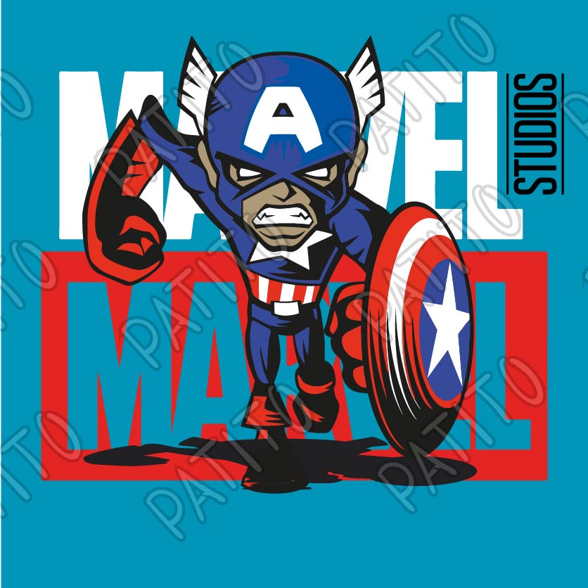 17 CAPITAN AMERICA VECTOR MARVEL STUDIOS