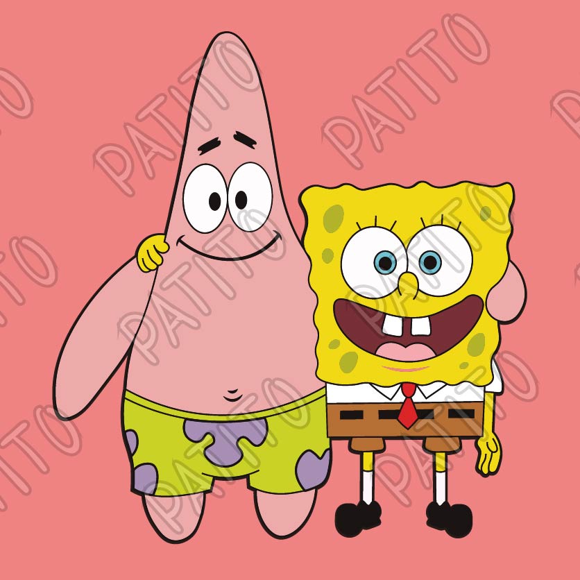 17 BOB ESPONJA Y PATRICIO ABRAZO