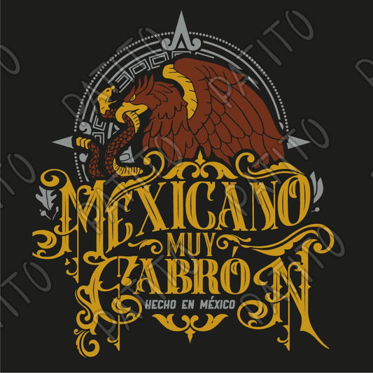 19 MEXICANO MUY CABRON AGUILA ESCUDO