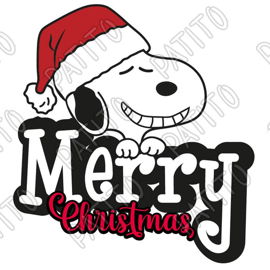 190 SNOOPY SONRISA MERRY CHRSTMAS