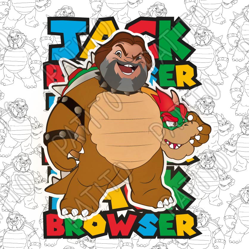 19 JACK BLACK BROWSER SUPER MARIO BROS