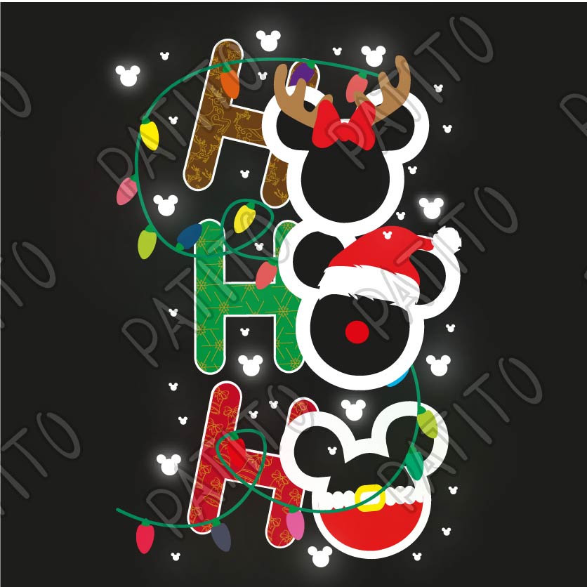 207  MICKEY MOUSE HO HO HO NAVIDAD