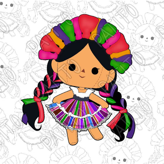 20 MUÑECA MEXICANA FUNKO COLORIDA