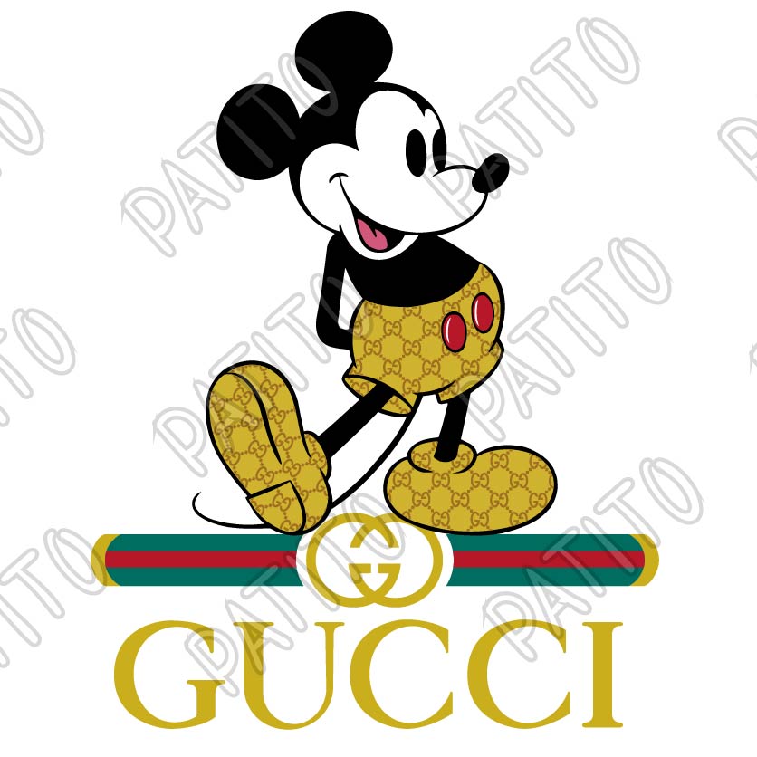 21 MICKEY RETRO GUCCI LOGO