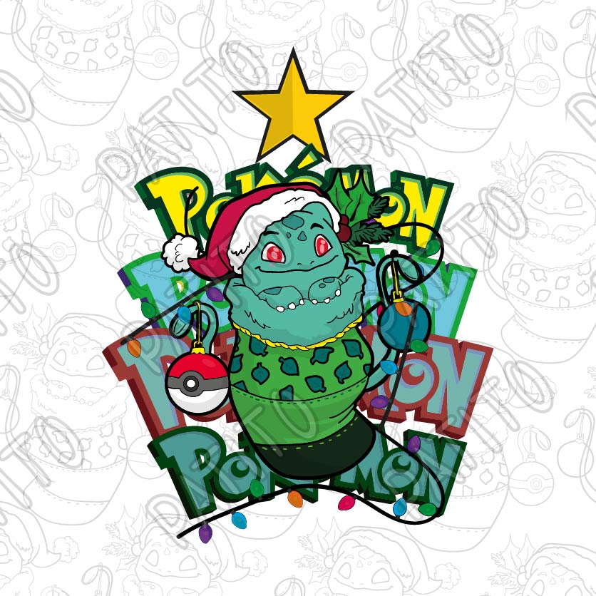 24 BULBASAUR POKEMON BOTA