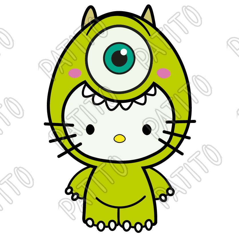 25 HELLO KITTY WASOWSKY MONSTER INC