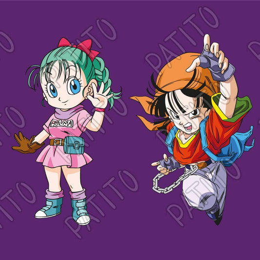 27 bulma and videl