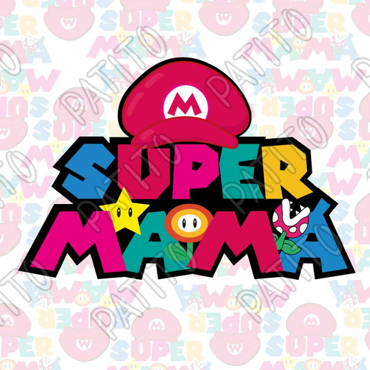 29 SUPER MAMA VECTOR SUPER MARIO BROS