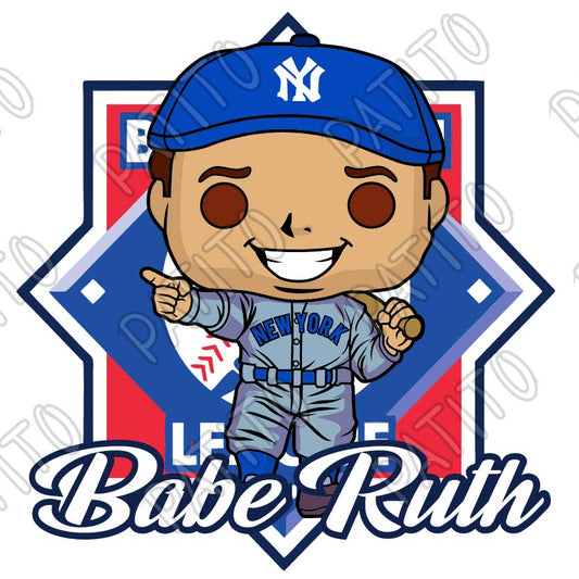 2 BABE FUNKO RUTH BASEBALL