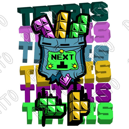 31 TETRIS VECTOR 3D