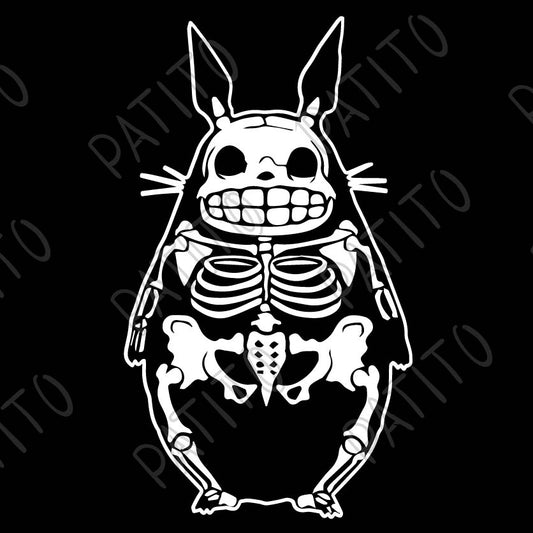 31 CALAVERA TOTORO DIA DE MUERTOS