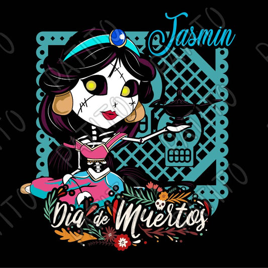 32 JAZMIN PRINCESA DIA DE MUERTOS