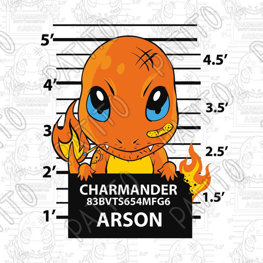 32 CHARMANDER PRESIDIARIO