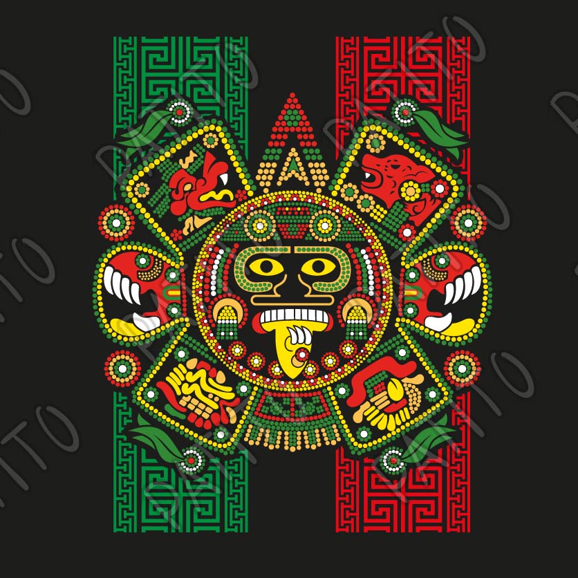 36 PLAYERA MEXICANA AZTECA