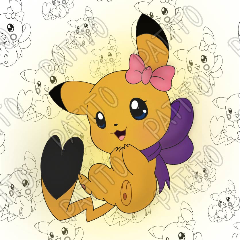 36 PIKACHU GIRL POKEMON