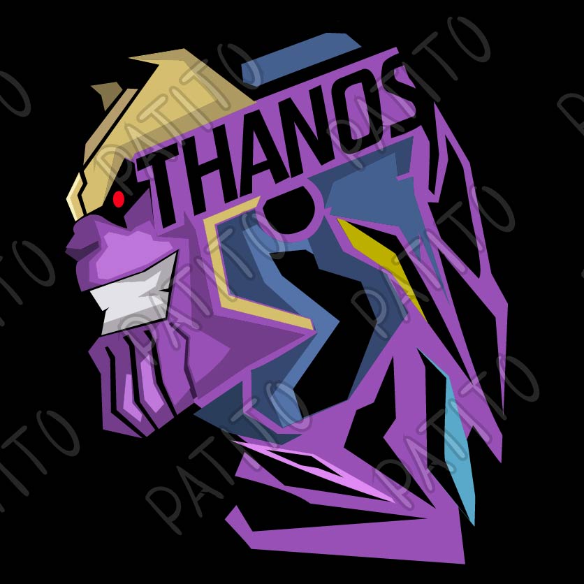 36 vector thanos  colores