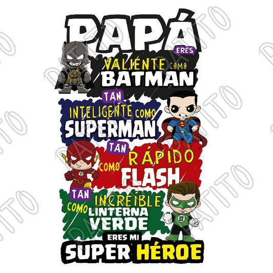 37 papa es tan fuere como dc heroes