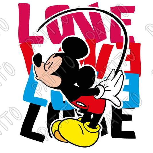 39 LOVE MICKEY MOUSE PAREJA 2