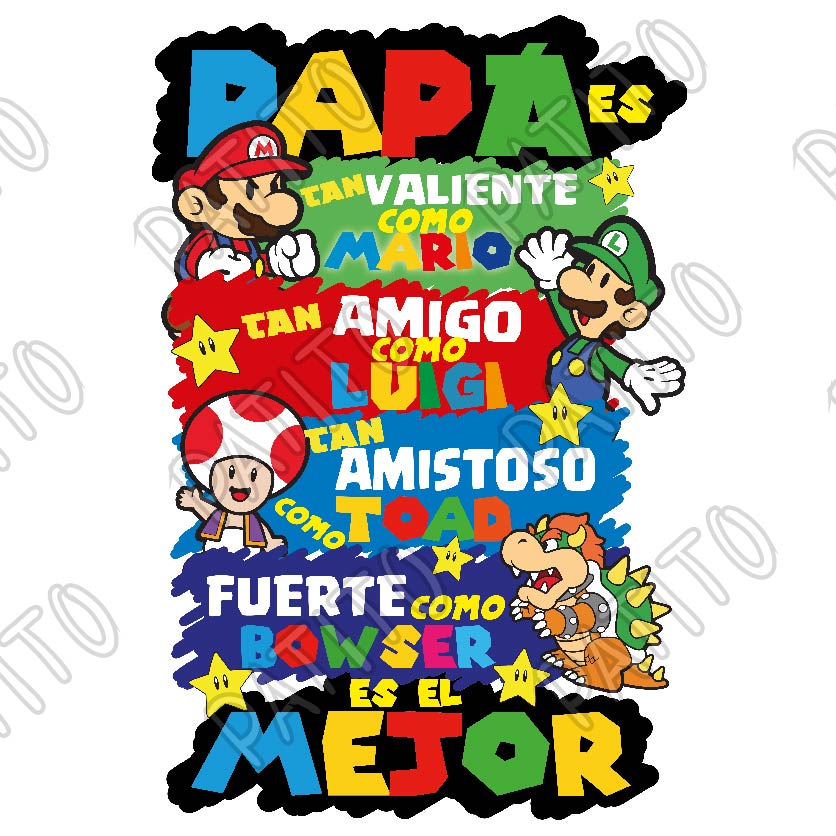 39 papa es tan fuerte como mario bros