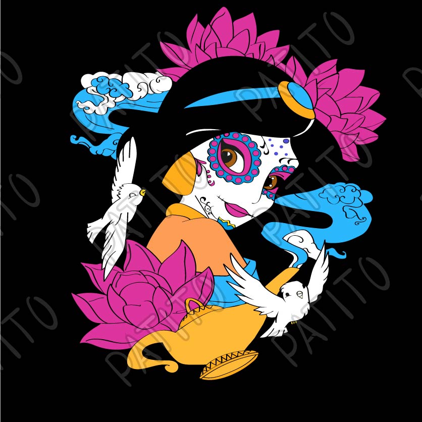 40 JAZMIN PRINCESA DISENAY CALAVERA