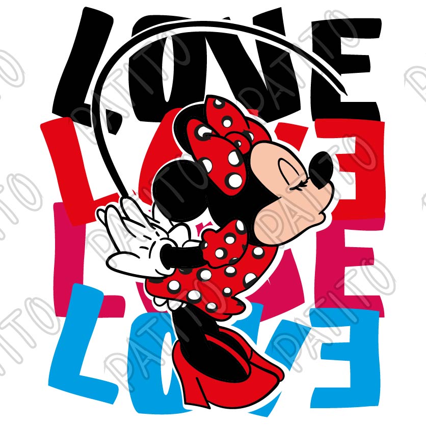 41 LOVE MINNIE MOUSE PAREJA 1