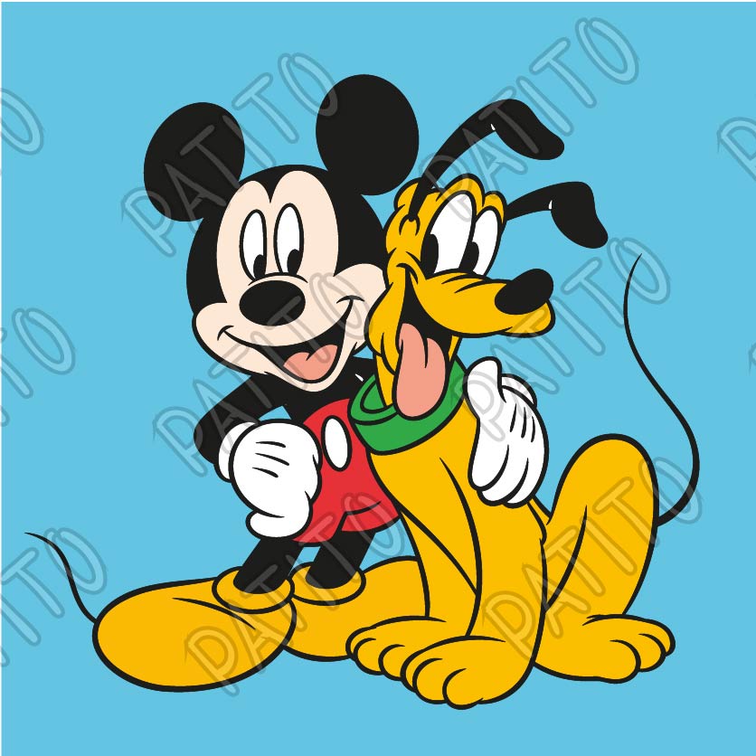 52 mickey and pluto