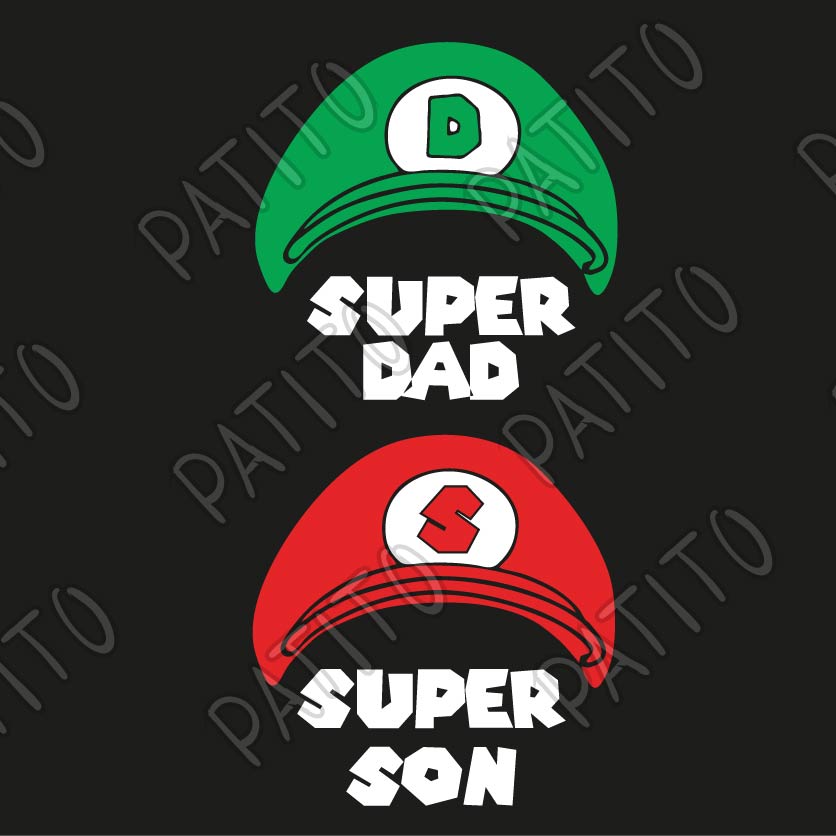 53 SUPER DAD , SON , MARIO BROS