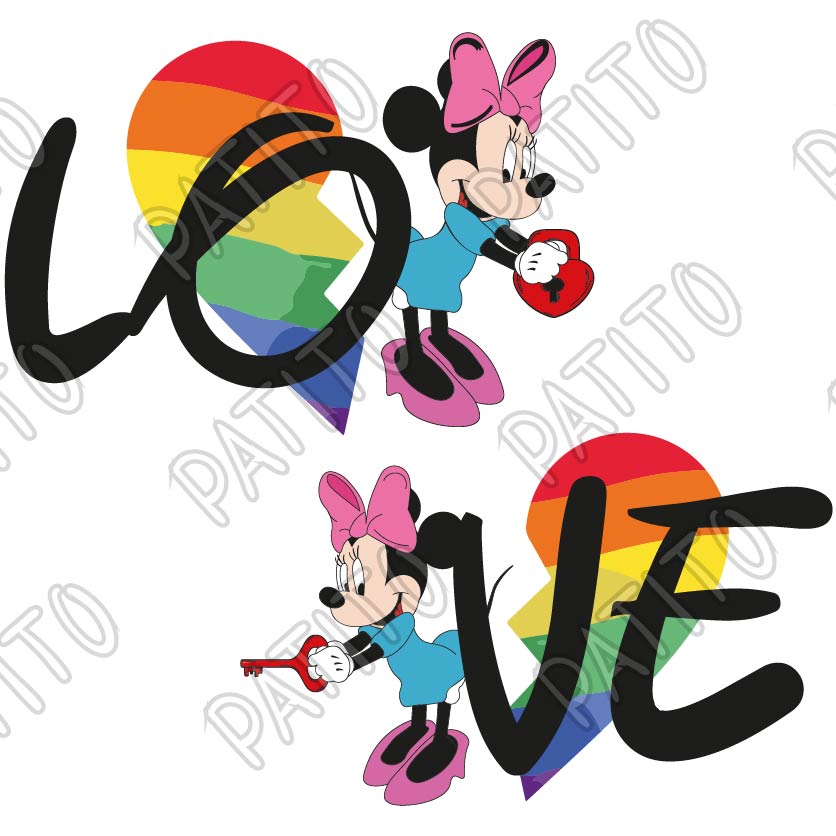 56 minie mouse love gay