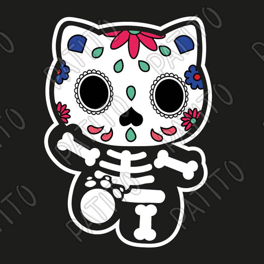 56 HELLO KITTY CALAVERA ESQUELETO