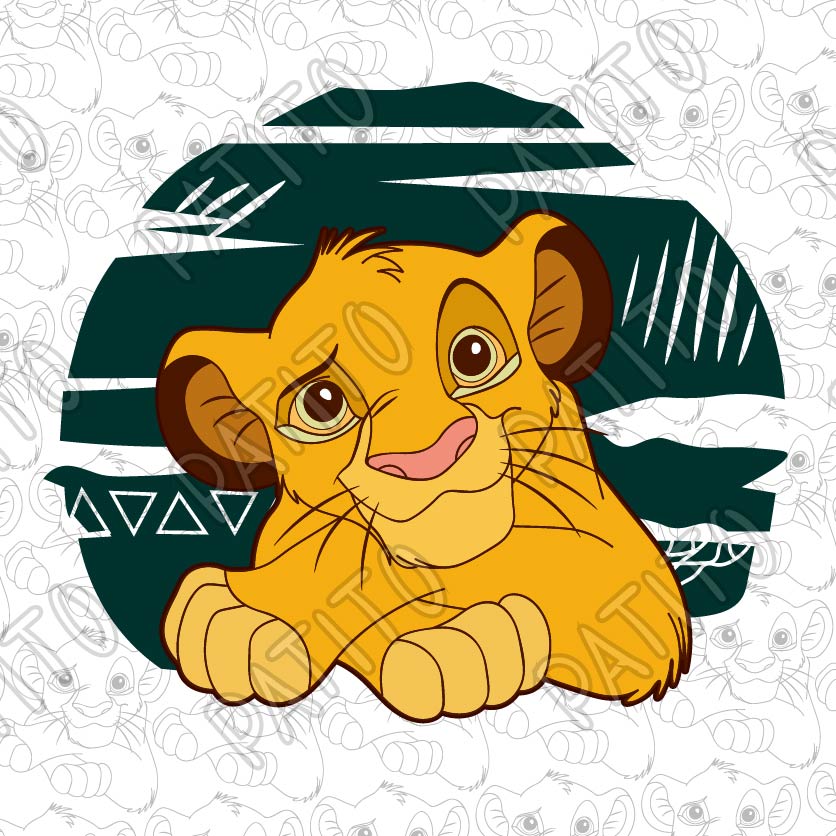 58 SIMBA REY LEON DISNEY