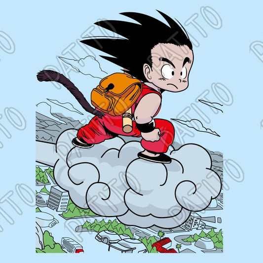 58 GOKU NUBE VOLADORA