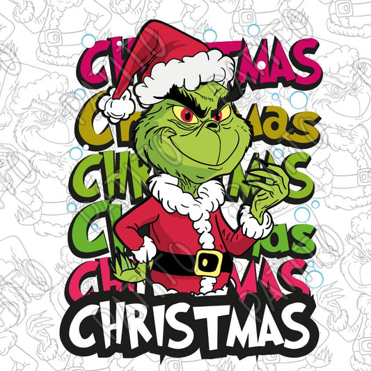 59 GRINCH MERRY CHRISTMAS NAVIDAD