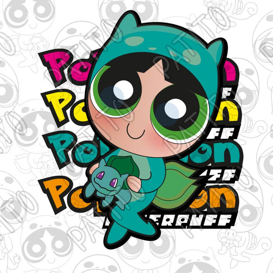 5 BELLOTA POKEMON POWERPUFF GIRLS