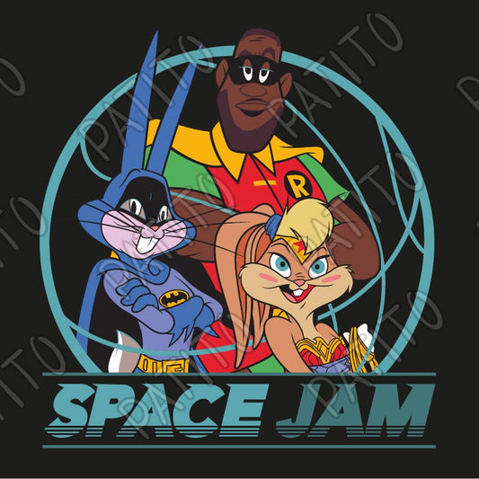 63 SPACE JAM TRAJE BATMAN