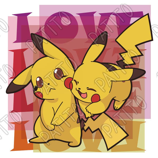 70 PAREJA PICACHU