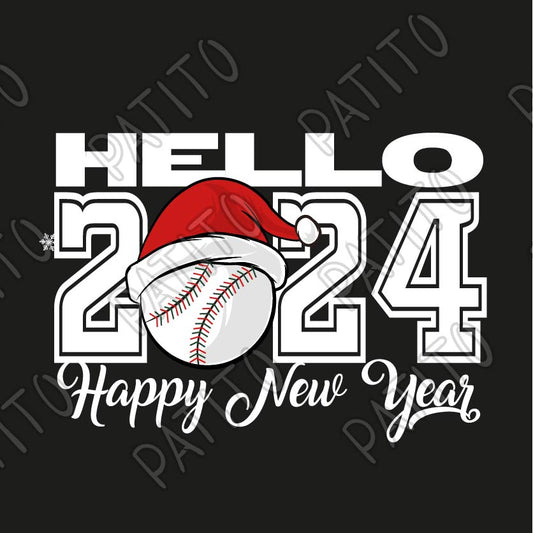 73 HAPPY NEW YEAR BASEBALL