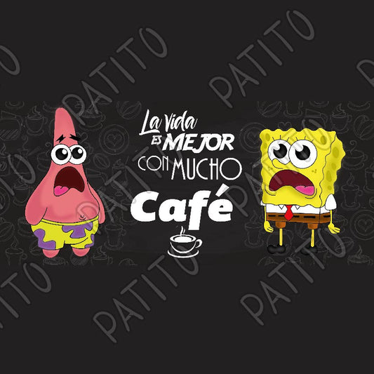 73 taza cafe bob y patricio